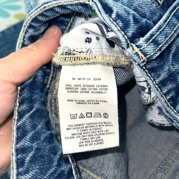 Anthropologie Pilcro And The Letter Press Jeans Size 28 Distressed Straight Leg - Picture 6 of 12